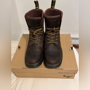 Dr. Martens Crewson Leather Boots Sz: 12 - Perfect Condition